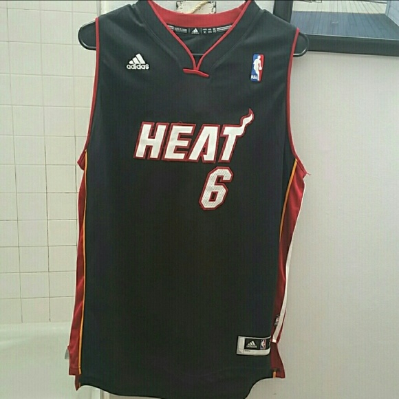 lebron heat jersey authentic